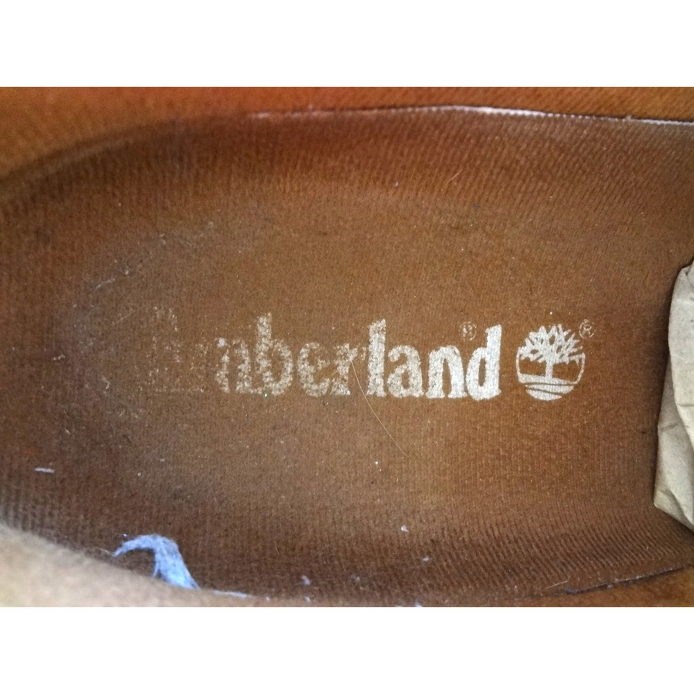 Timberland Splitrock Hiker Mens 10 Brown Leather Mid Top Hiking Boots Lug Soled - Picture 12 of 14